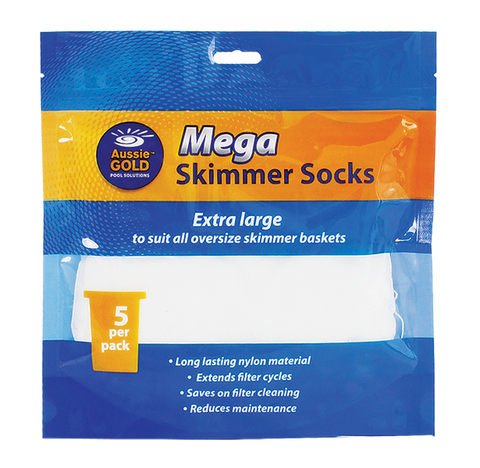 Aussie Gold Mega Skimmer Socks - Pack of 5