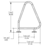 S.R. Smith Triangle Grab Rail - Standard / Pair