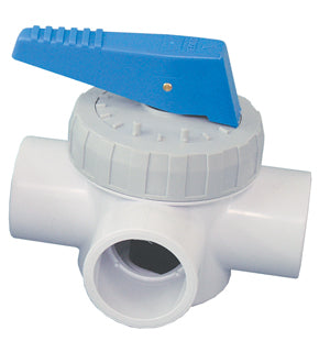 Davey 3 Way Full Flow Valve - 50mm – Dad's Pool Shop