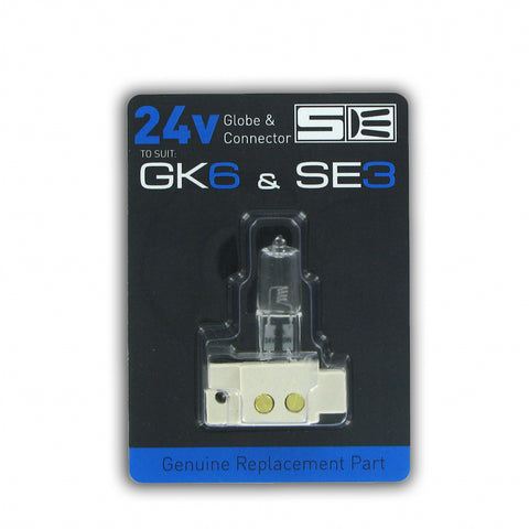Spa Electrics GK6 / SE3 24V Globe and Connector