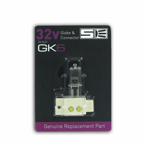 Spa Electrics GK6 / SE3 32V Globe and Connector